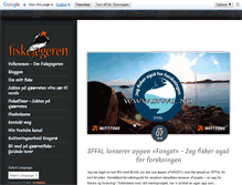 Tablet Screenshot of fiskejegeren.com